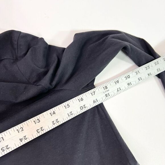 Pact Empire Waist Dress Womens Small Blue Crew Neck Long Sleeve Mini Outfit - Picture 5 of 8